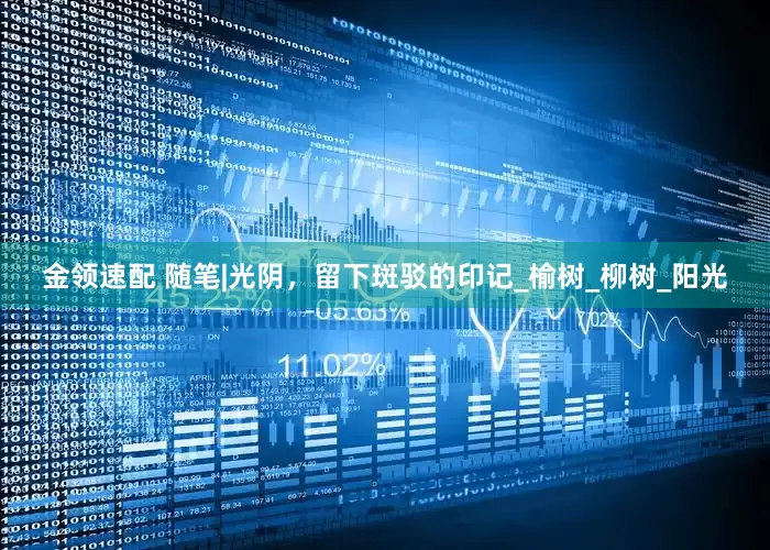 金领速配 随笔|光阴，留下斑驳的印记_榆树_柳树_阳光